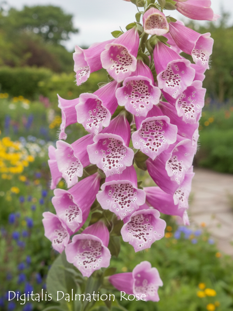 DIGITALIS PURPUREA DALMATIAN ROSE